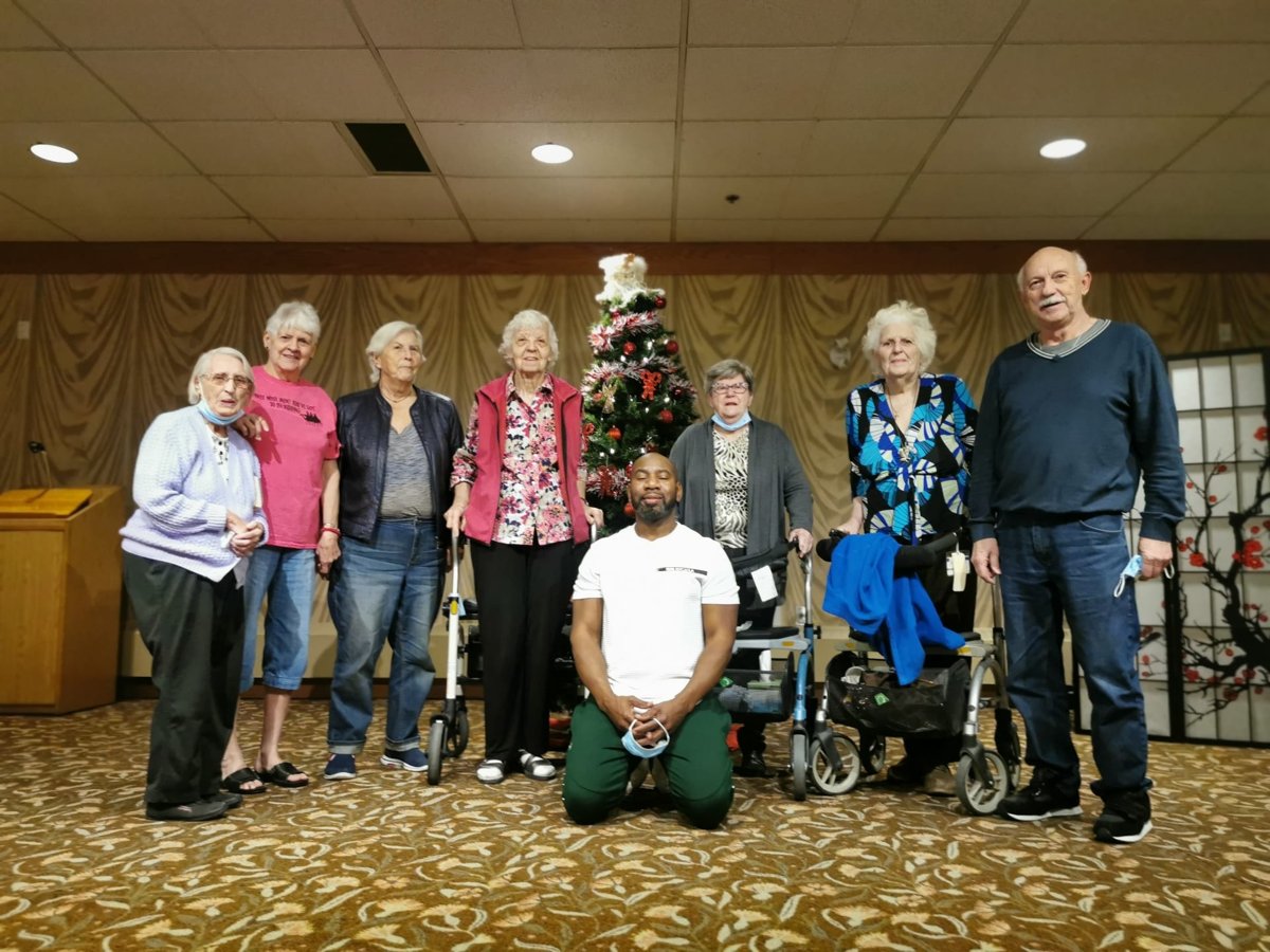 Christmas Celebration with Residents