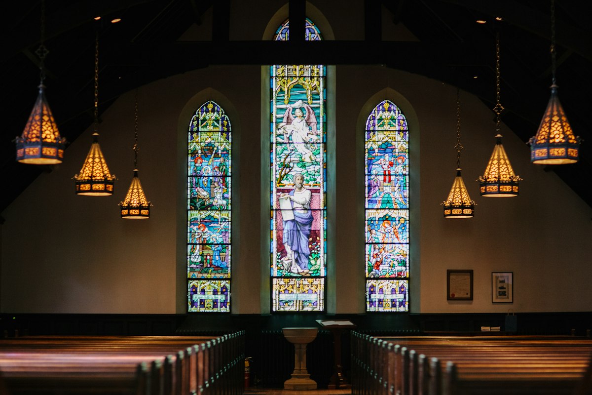 Piano music for a church service