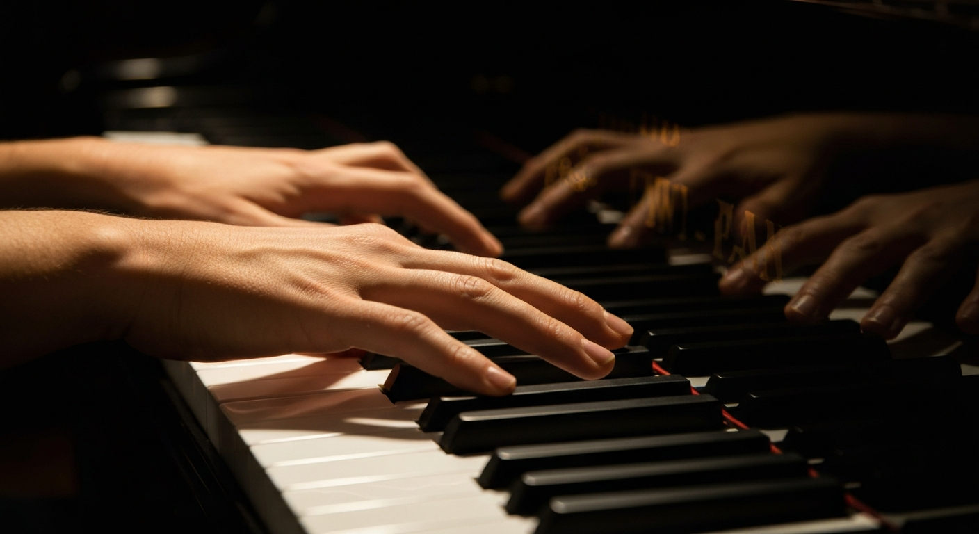 Respectful piano music for a memorial service